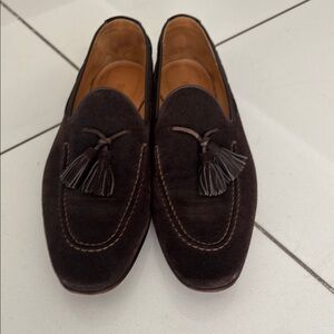Suitsupply Dark Brown Tassel Loafers